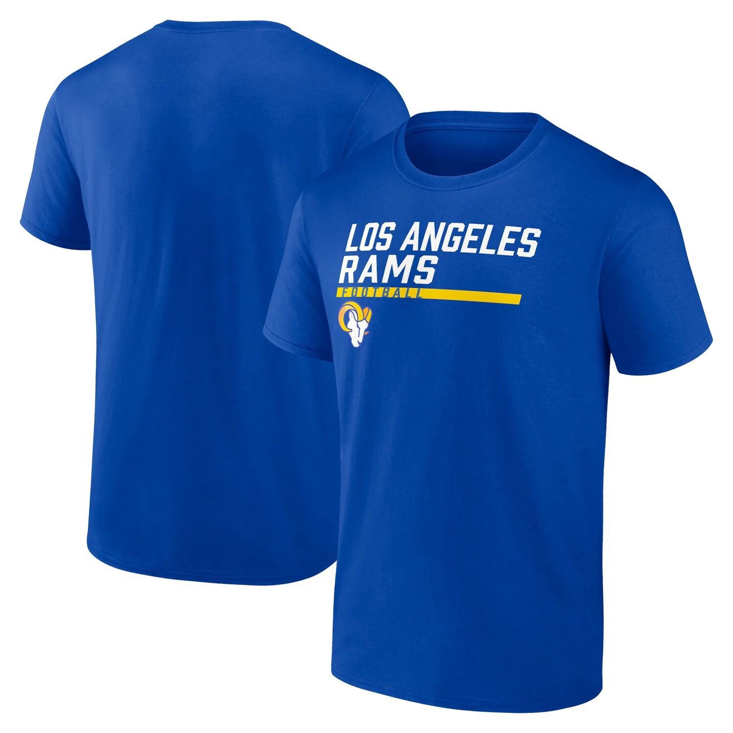 

Мужская футболка с логотипом Royal Los Angeles Rams Fanatics