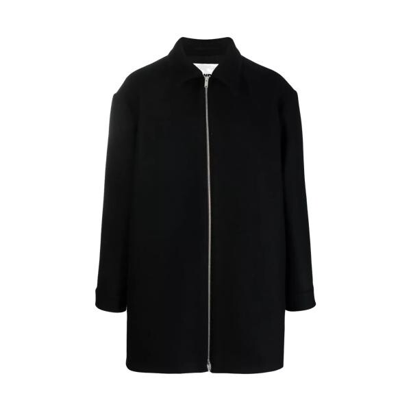 

Пальто mittellange jacke black black Jil Sander, черный