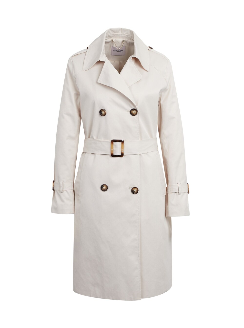 Межсезонное пальто Orsay, крем межсезонное пальто orsay светло серый