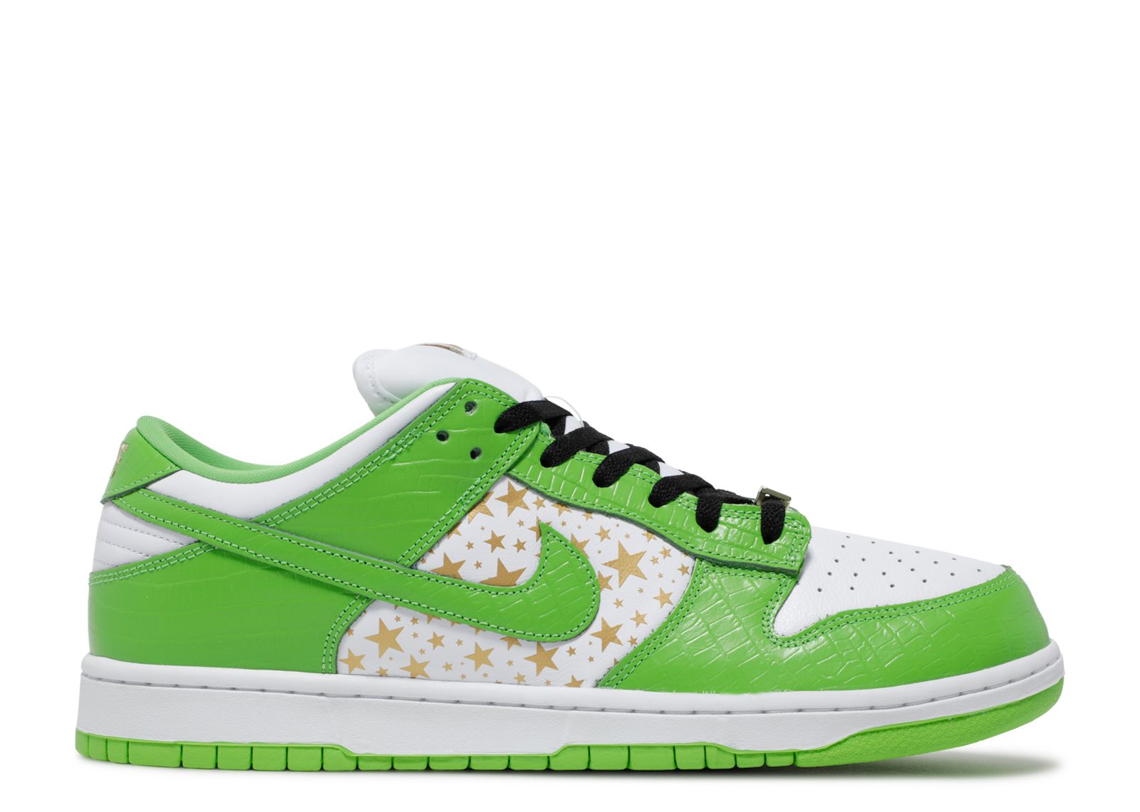 Кроссовки Nike Supreme X Dunk Low Og Sb Qs 'Mean Green', зеленый