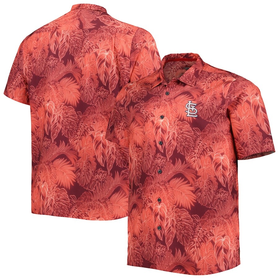 

Рубашка Tommy Bahama St Louis Cardinals, красный