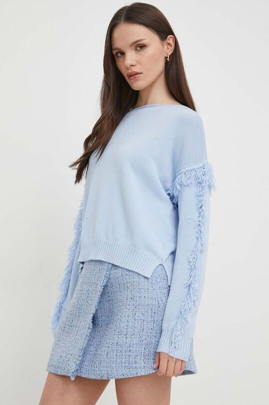

Хлопковый свитер United Colors of Benetton, синий