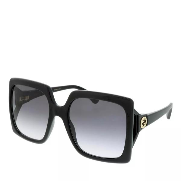 

Солнцезащитные очки gg0876s-001 60 sunglass woman injection black Gucci, черный