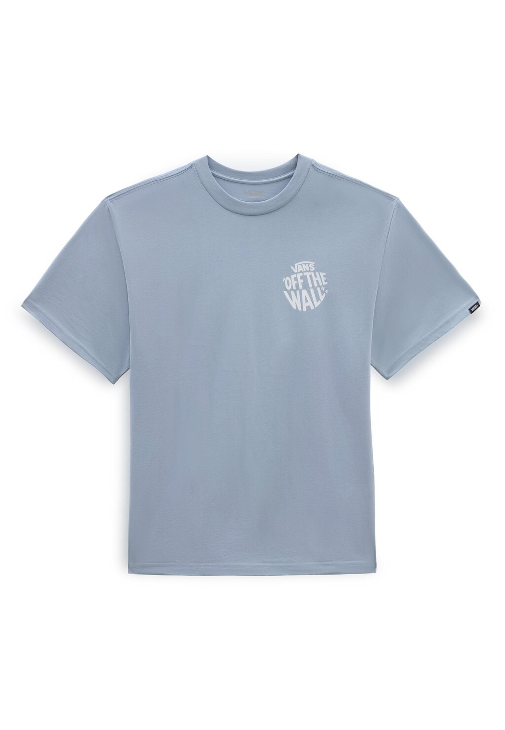 

Футболка с принтом Circle S/S Vans, пыльно-синяя