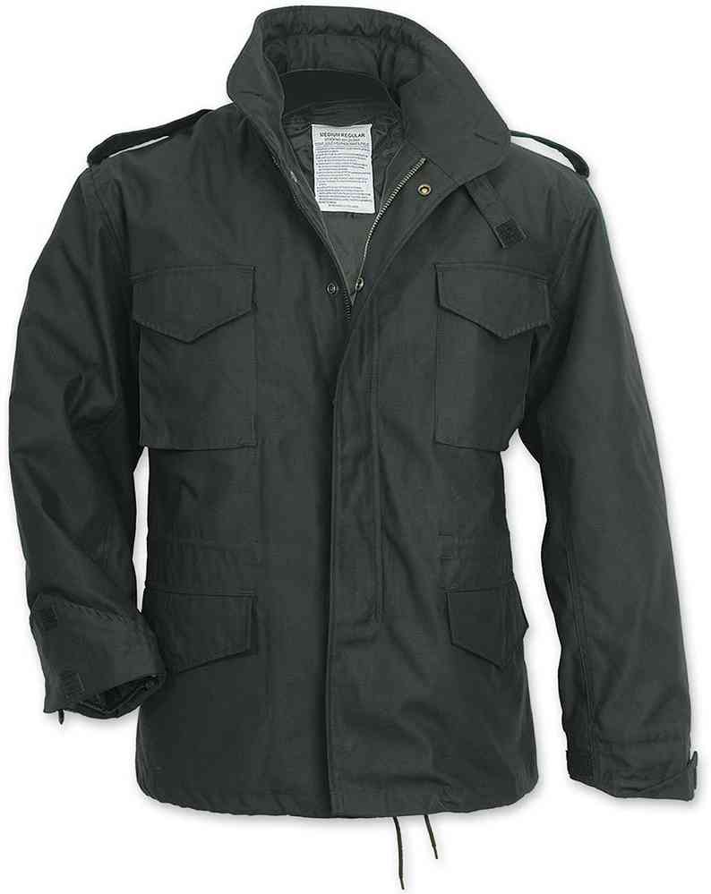 Куртка US Fieldjacket M65 Surplus, черный куртка surplus regiment m65 черный камуфляжный