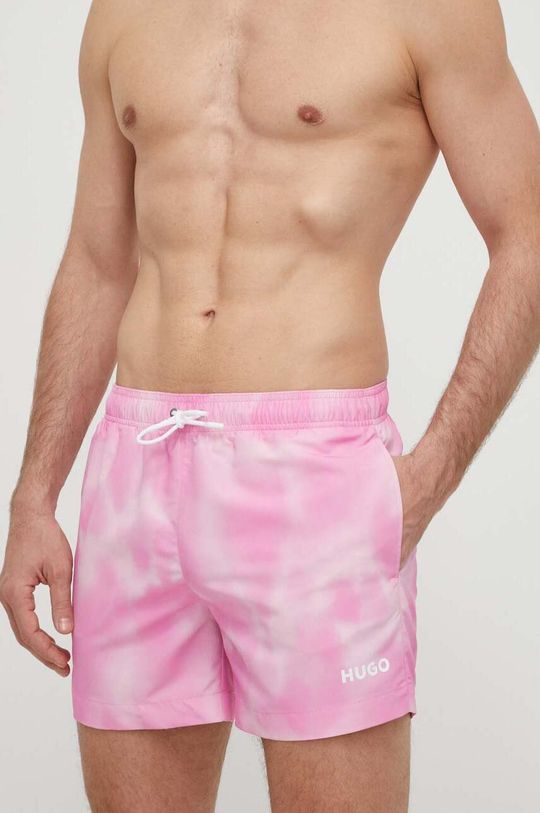 Плавки-шорты Hugo, розовый