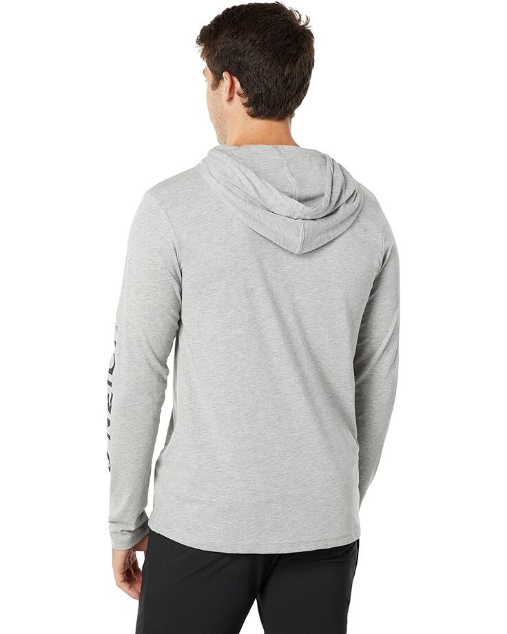 

Худи O'Neill Trvlr Holm Snap Pullover Hoodie, цвет Heather Grey