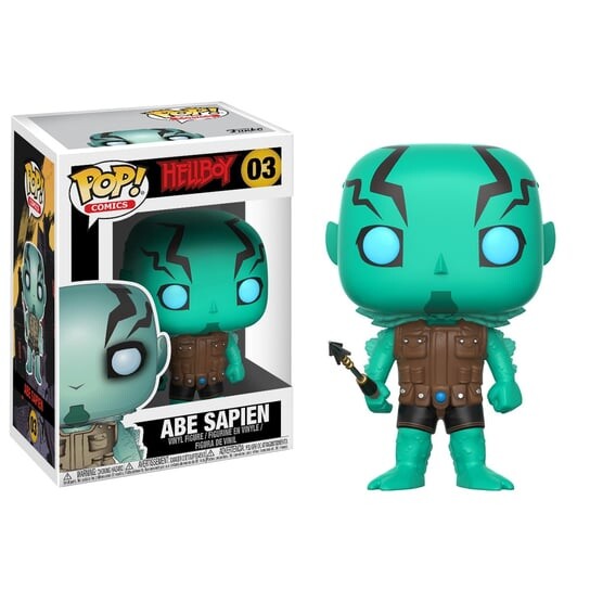 

Funko POP! Комиксы, коллекционная фигурка, Хеллбой, Эйб Сапиен, Серый, Funko POP! Комиксы, коллекционная фигурка, Хеллбой, Эйб Сапиен
