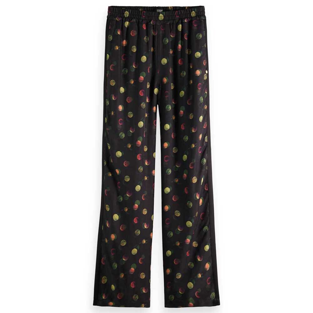 

Брюки Scotch & Soda Gia Wide Leg Printed Mid Waist, разноцветный