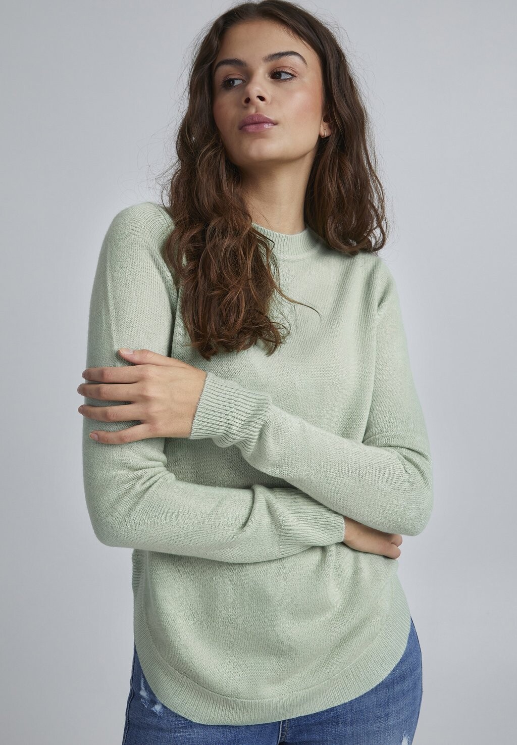 

Свитшот b.young BYMALEA CREW NECK 2, цвет frosty green