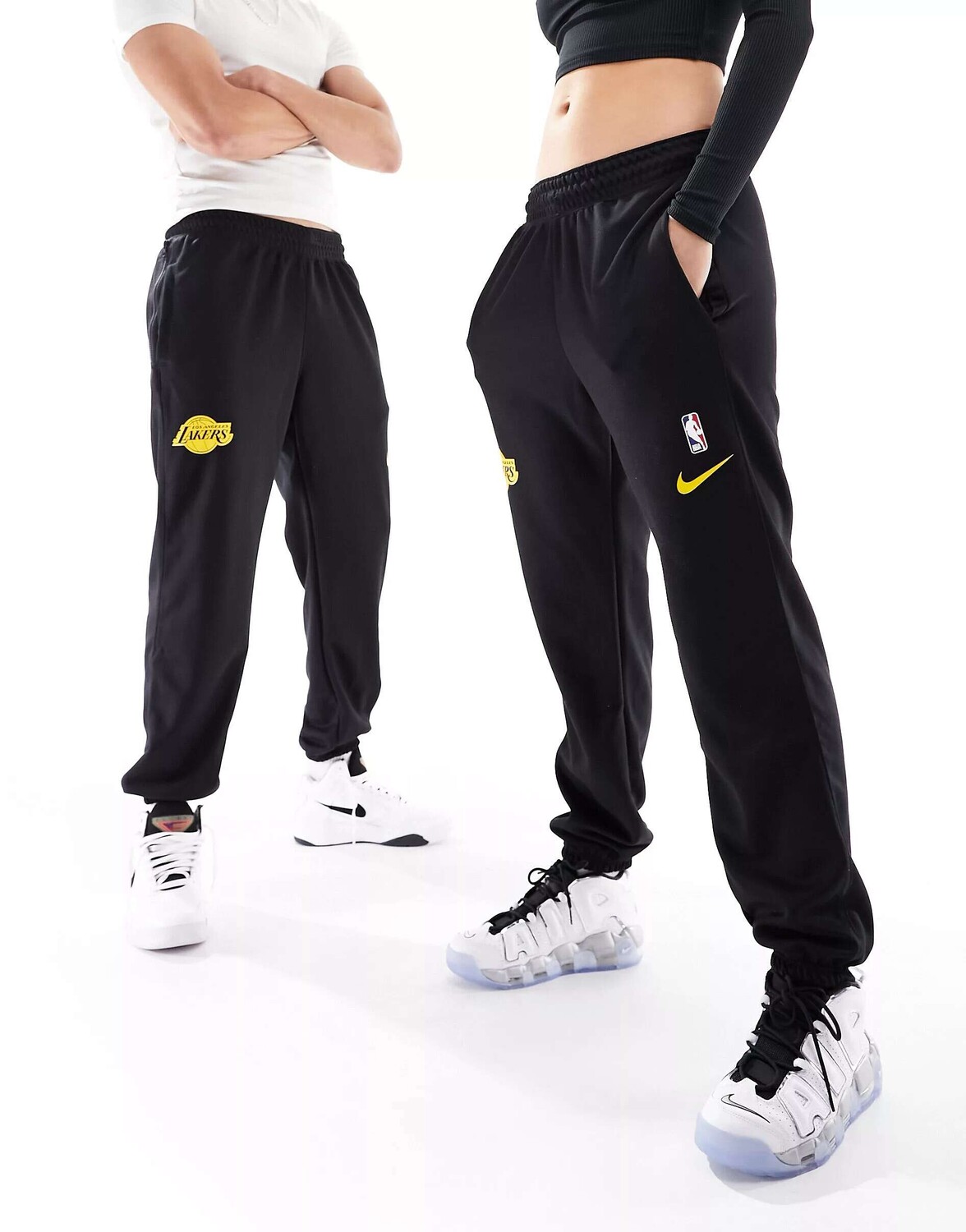 

Черные джоггеры унисекс Nike NBA LA Lakers
