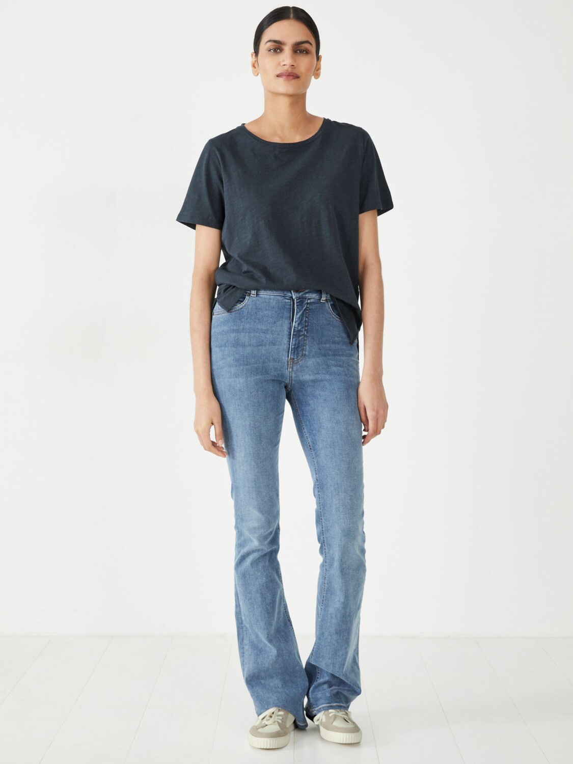 

Джинсы-клеш hush Liv Slim, Authentic Light Wash
