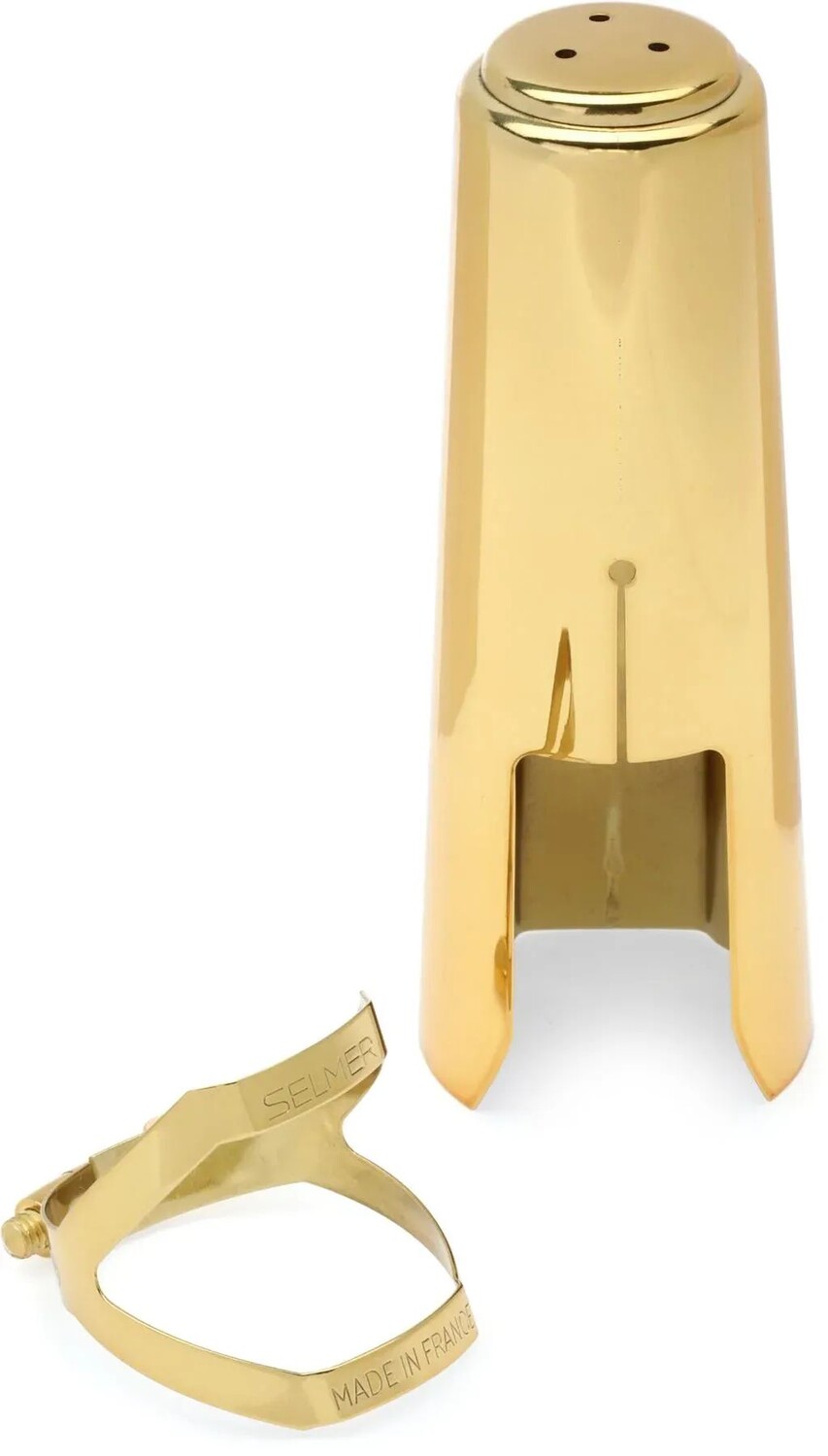 

Баритон-саксофон Selmer Paris 440B, инвертированная лигатура и колпачок