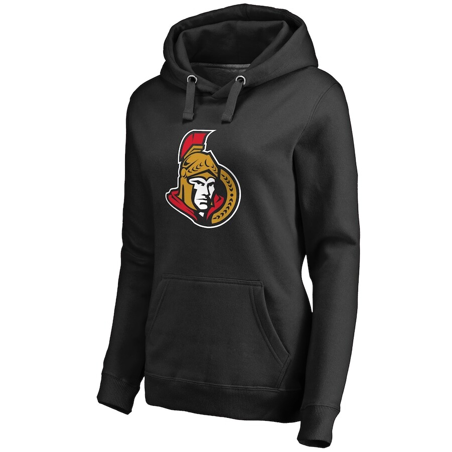 

Пуловер с капюшоном Fanatics Branded Ottawa Senators, черный
