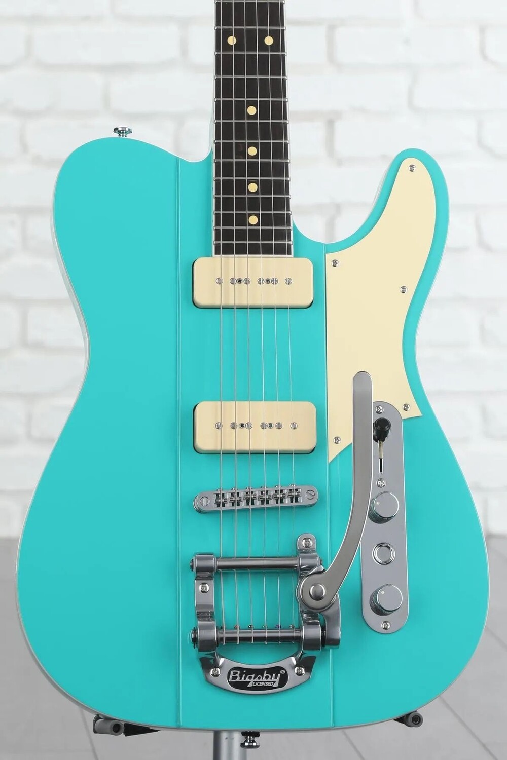 

Электрогитара Reverend Greg Koch Gristle 90 Solidbody — Tosa Turquoise