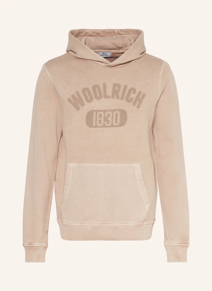 

Толстовка с капюшоном Woolrich, бежевый