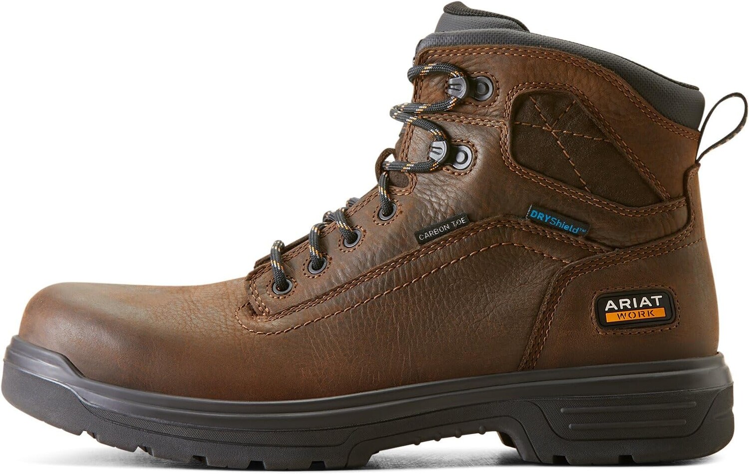 Turbo 6 Waterproof Carbon Toe Work Boots Ariat Rich Brown CDEK.Shopping
