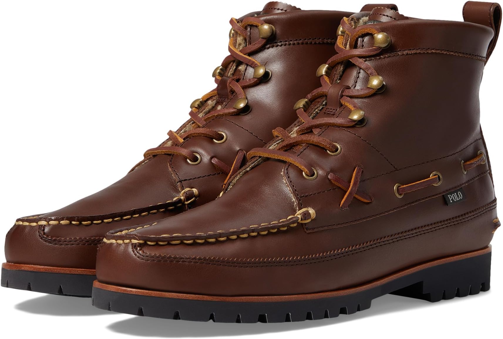 Ботинки на шнуровке Ranger Mid Boot Polo Ralph Lauren, коричневый ботинки polo ralph lauren talan mid boots mid cut коричневый