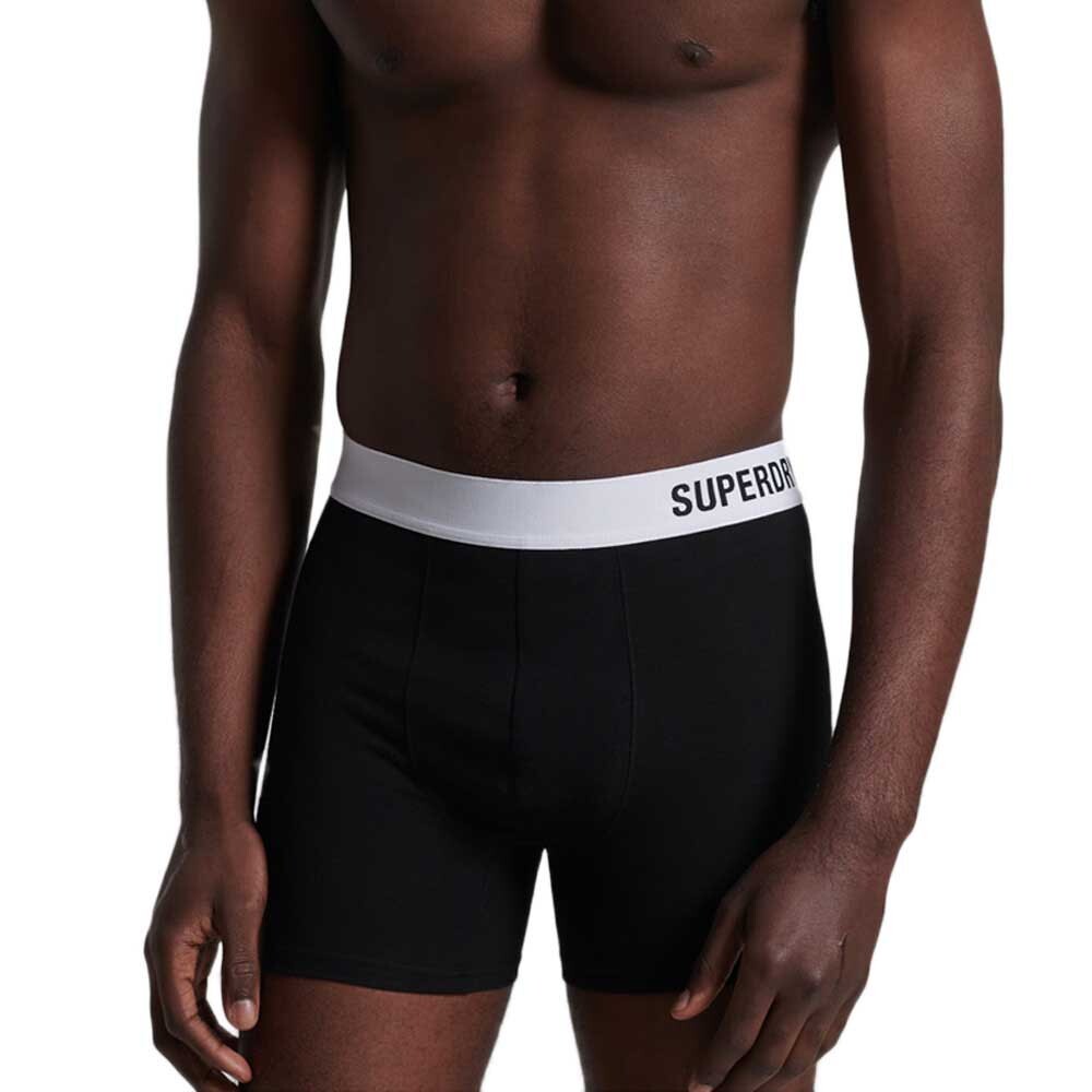 

Боксеры Superdry Offset 2 шт, черный