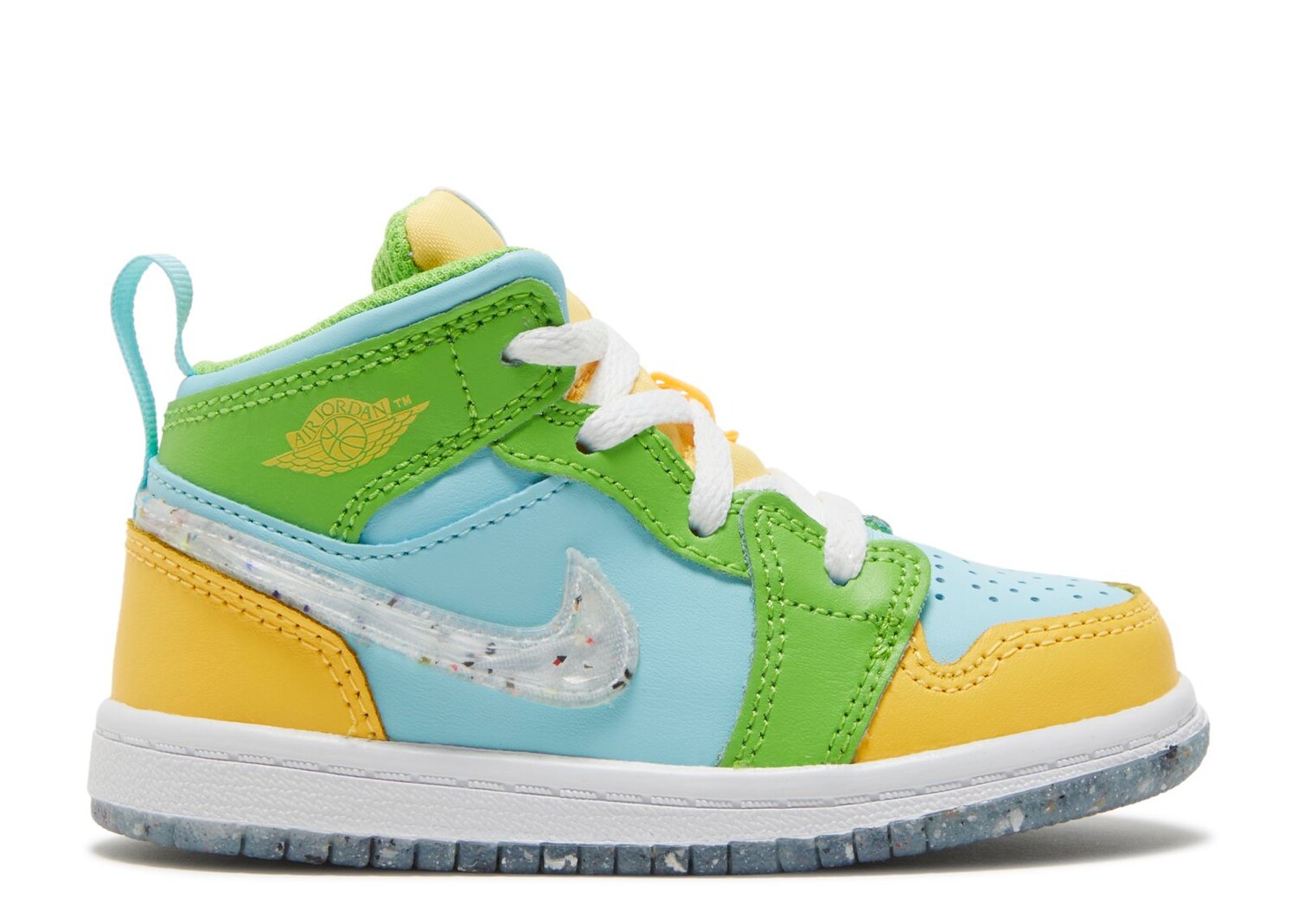 

Кроссовки Air Jordan Air Jordan 1 Mid Se Td 'Recycled Grind', синий
