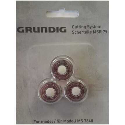 

Сменная бритвенная головка Msr79 для мужской бритвы MS 7640, Grundig