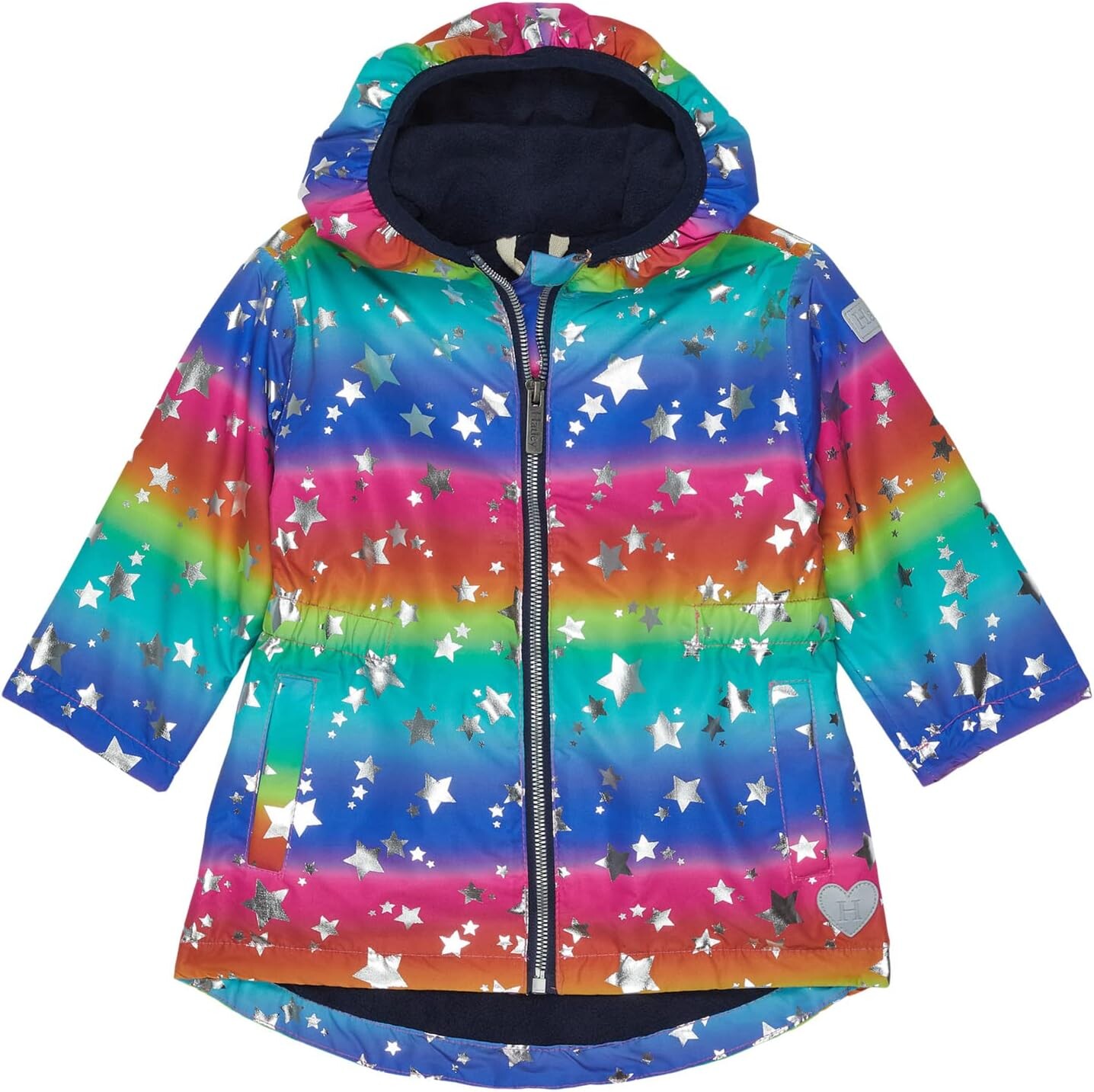 

Куртка Hatley Gradient Rainbow Microfiber Rain Jacket, розовый