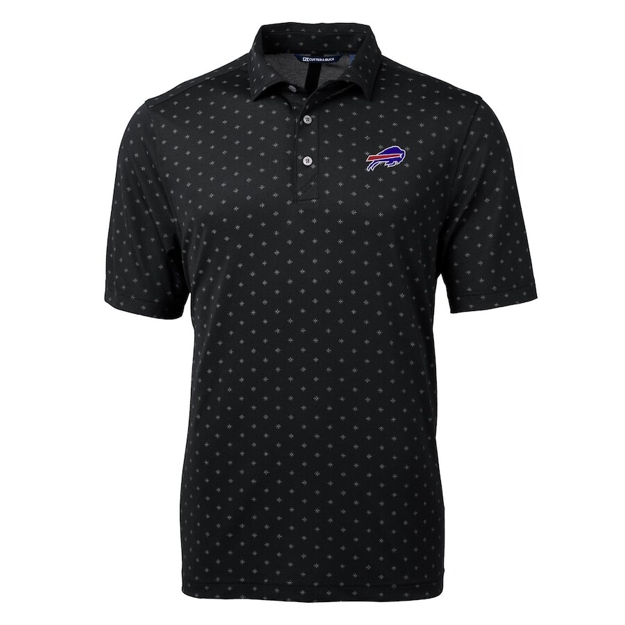 

Поло с коротким рукавом Cutter & Buck Buffalo Bills, черный