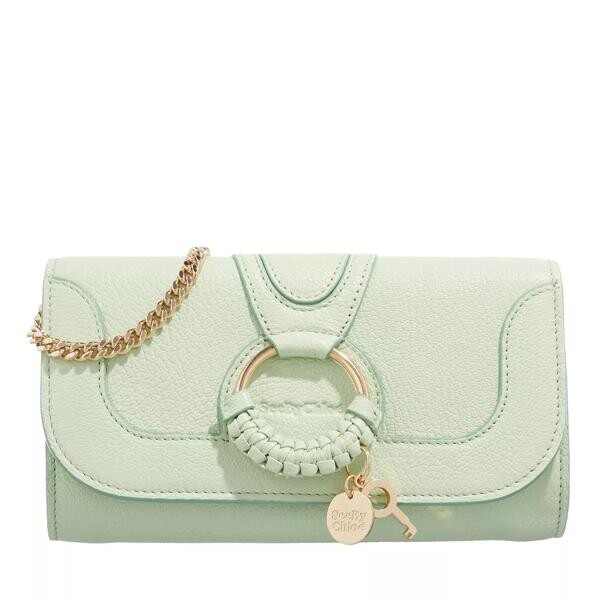 Кошелек hana wallet on chain light See By Chloé, зеленый