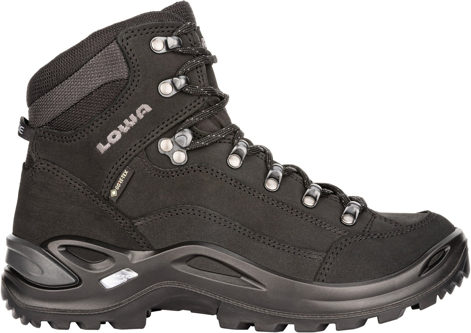 

Походные ботинки Renegade GTX Mid — женские Lowa, черный