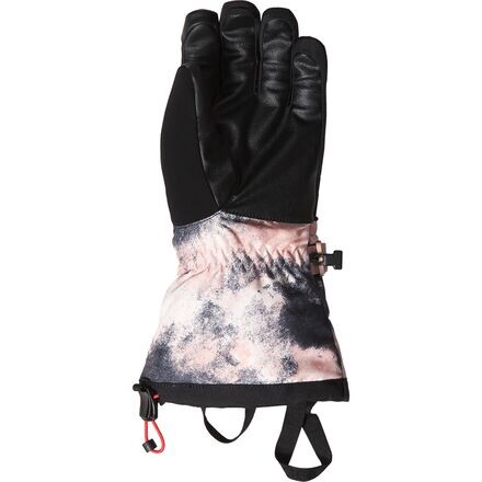 

Лыжные перчатки Montana женские The North Face, цвет Pink Moss Faded Dye Camo Print