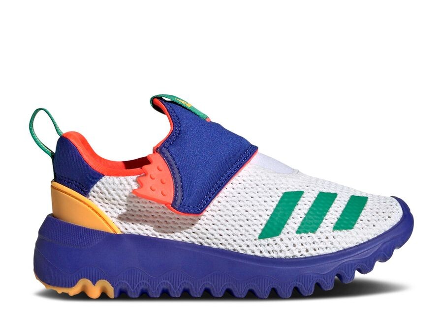 

Кроссовки adidas Suru365 Slip On J, цвет White Blue Green
