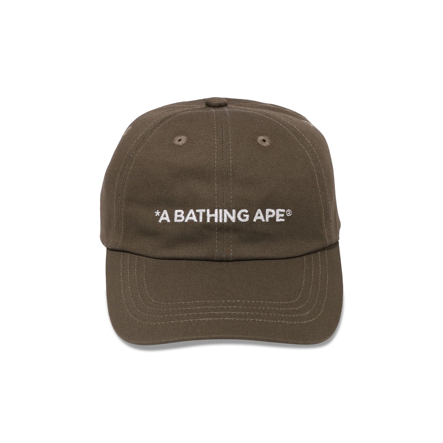 

BAPE Кепка с 6 панелями A Bathing Ape, Оливково-серый