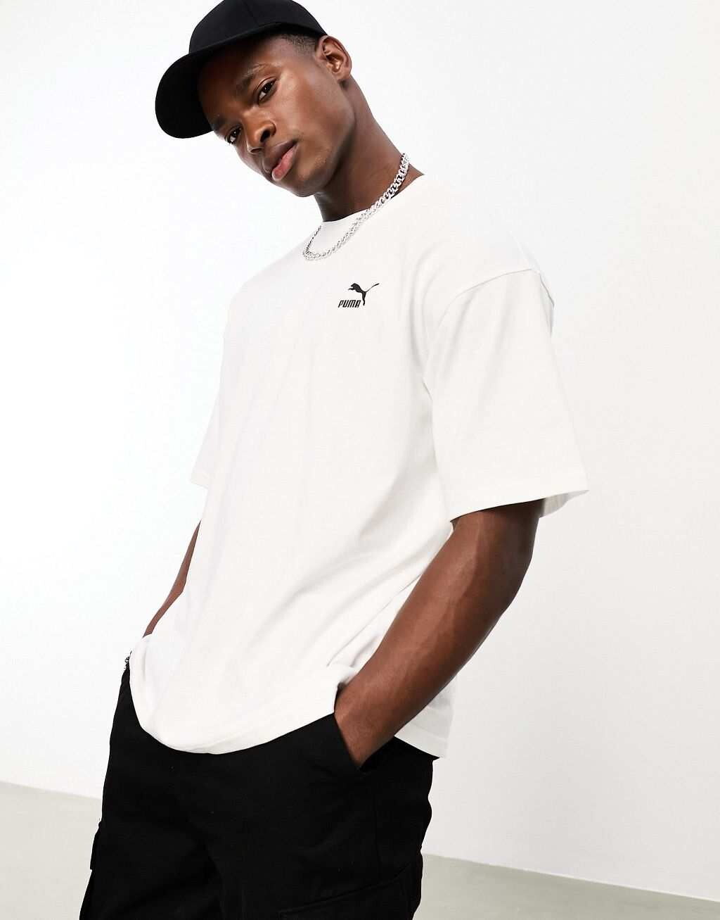 

Белая футболка оверсайз Puma Better Classics, Белый