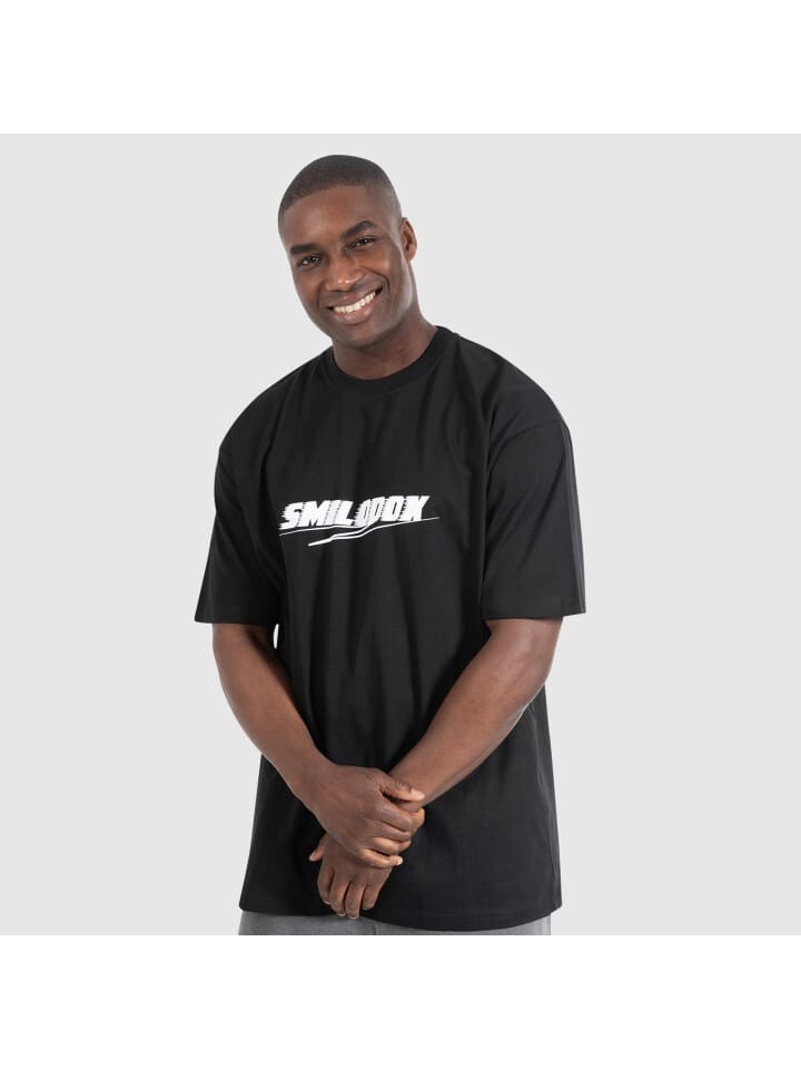 

Спортивная футболка SMILODOX Oversized Blake, черный