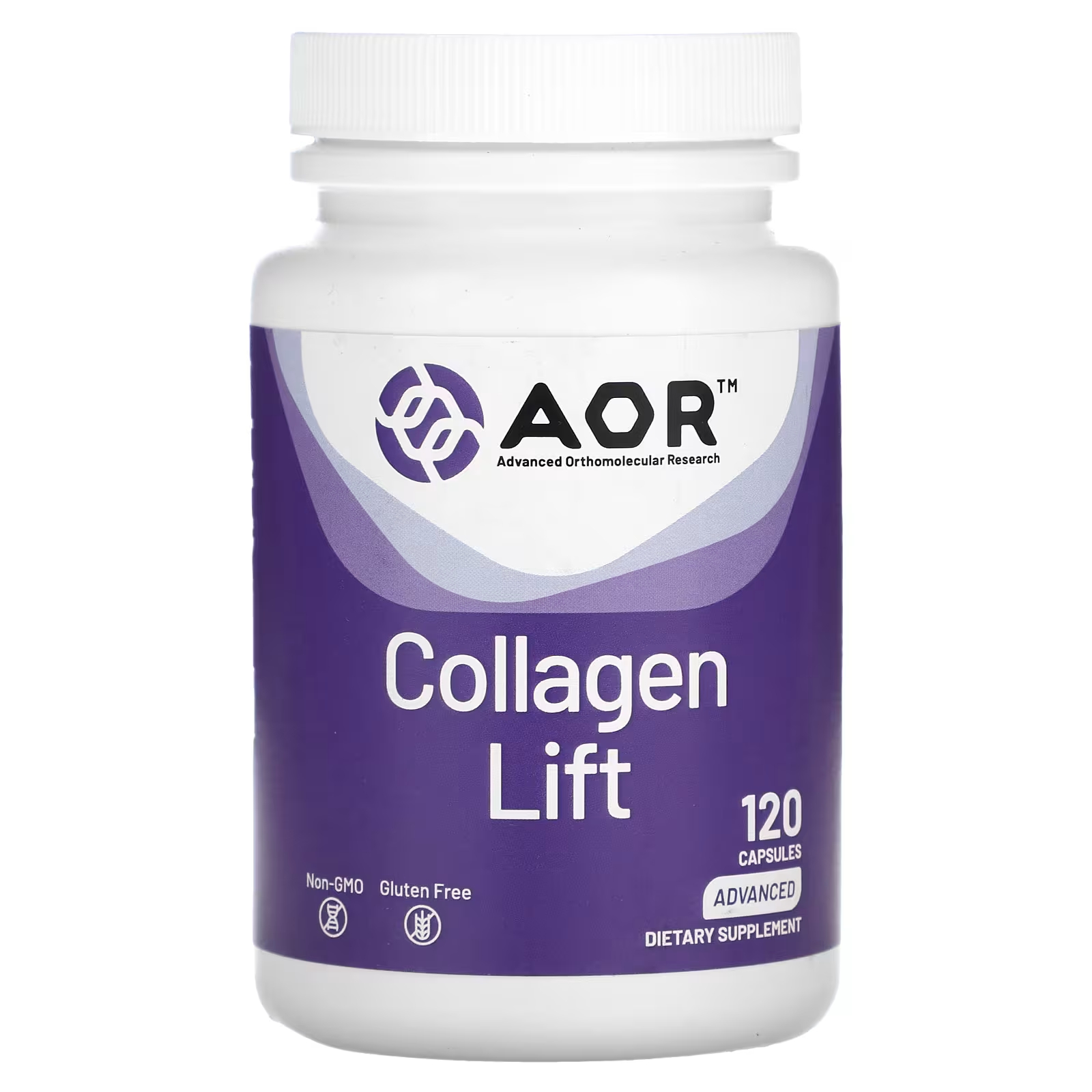 Advanced Orthomolecular Research AOR Collagen Lift 120 капсул advanced orthomolecular research aor zen theanine 120 капсул