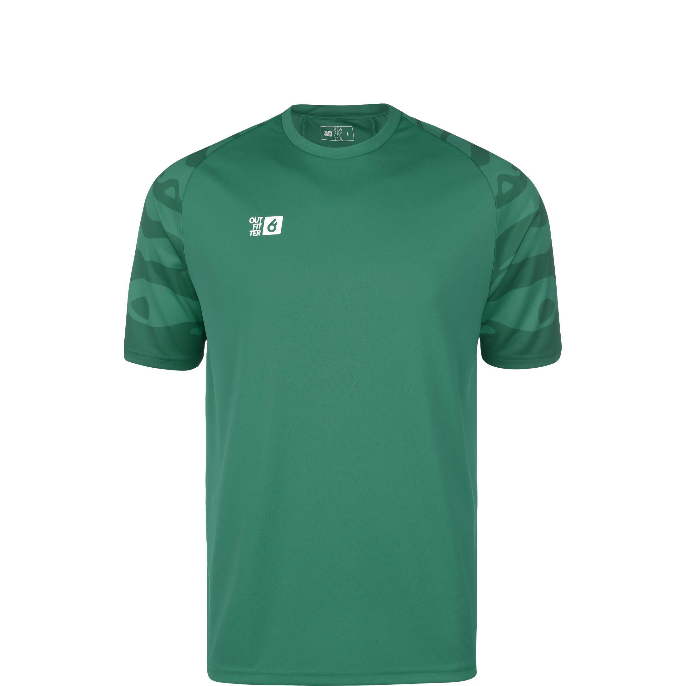 Спортивная футболка OUTFITTER Trikot OCEAN FABRICS KAO, зеленый