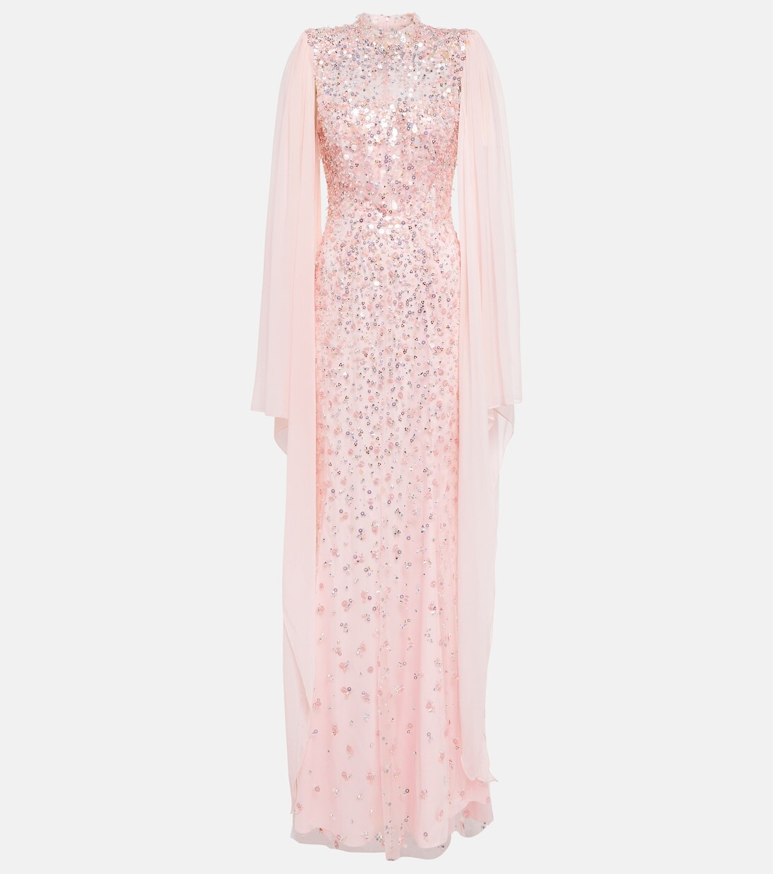 

Декорированное тюлевое платье rita Jenny Packham, розовый