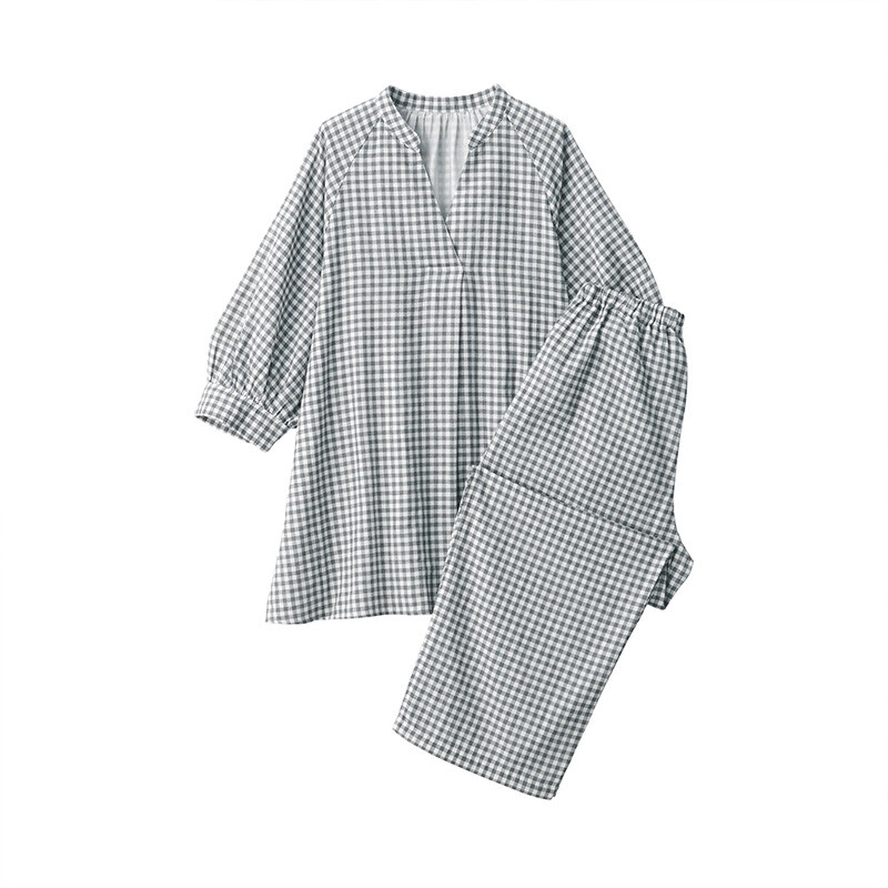 

Пижама женская Muji двухслойная, светло-розовый
