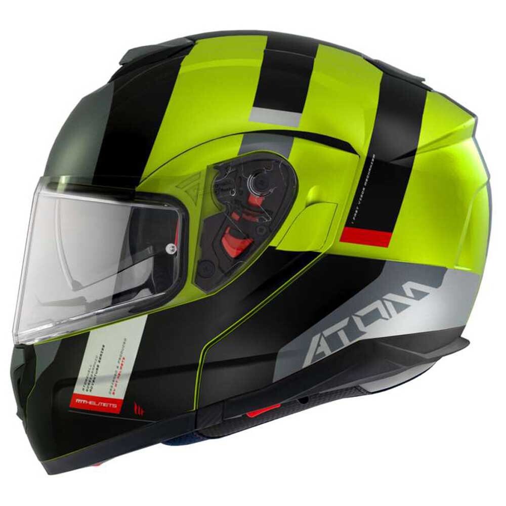 

Модульный шлем MT Helmets Atom SV Gorex, желтый