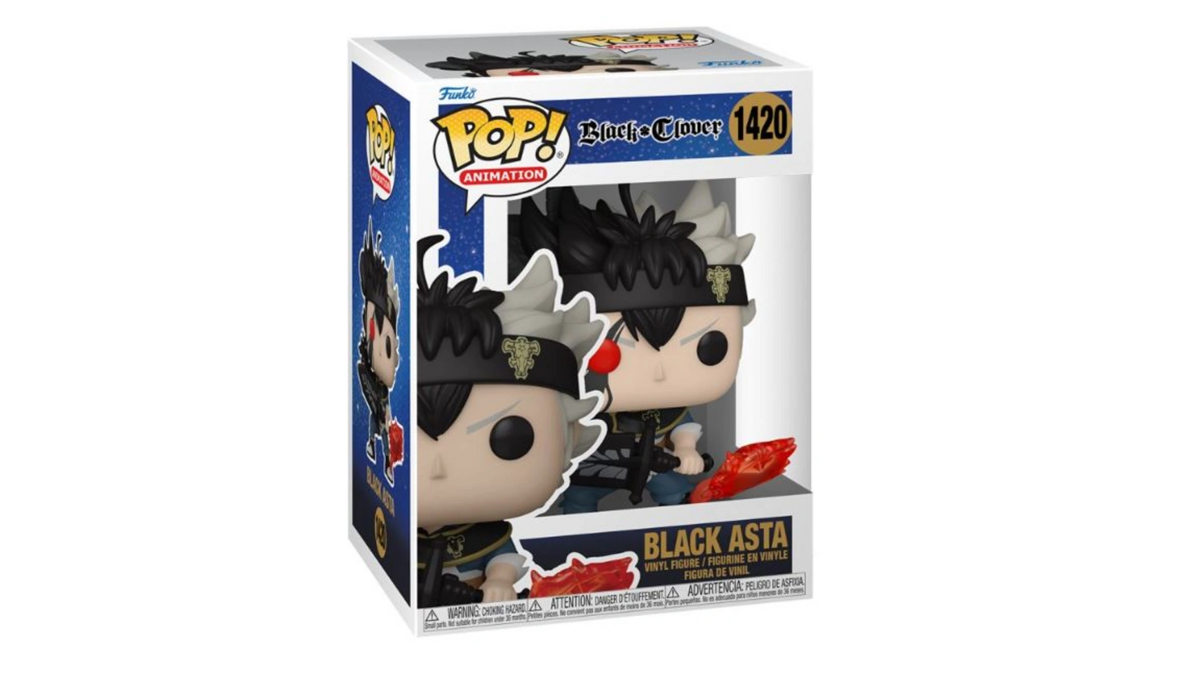 

Funko - Pop! Черный клевер Черный винил Asta