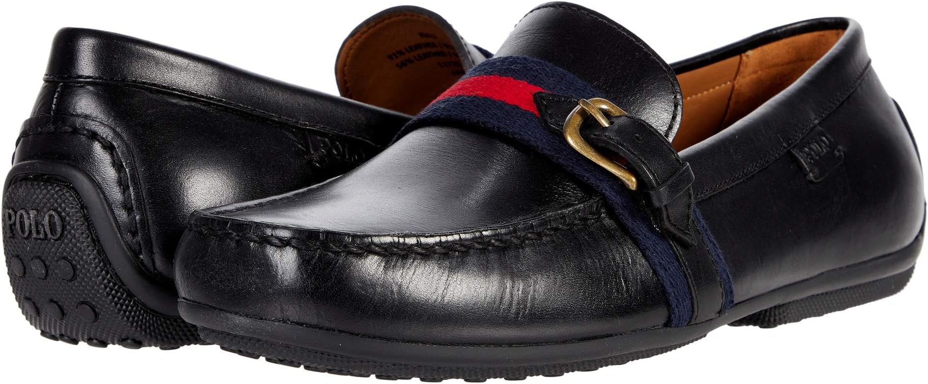 Лоферы Riali Loafer Polo Ralph Lauren, цвет Black Heavyweight Smooth Leather heavyweight coated paper c6030c