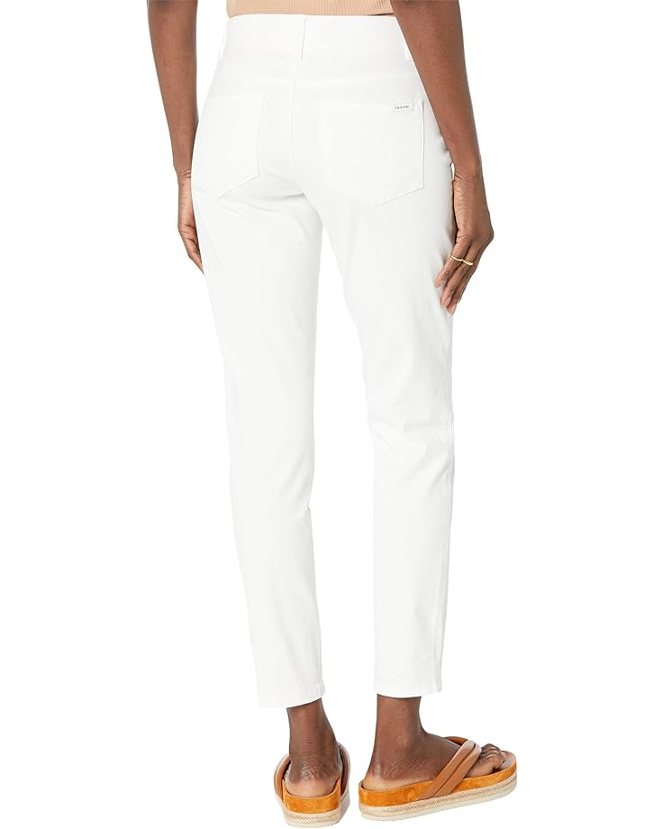 

Брюки Calvin Klein Four-Pocket Twill Pants, цвет Soft White