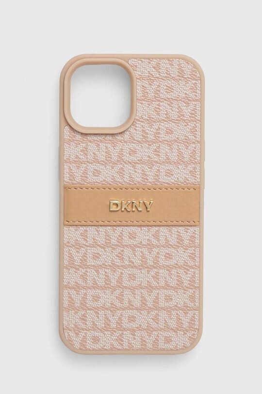 Чехол для телефона iPhone 15/14/13 6.1 Dkny, оранжевый