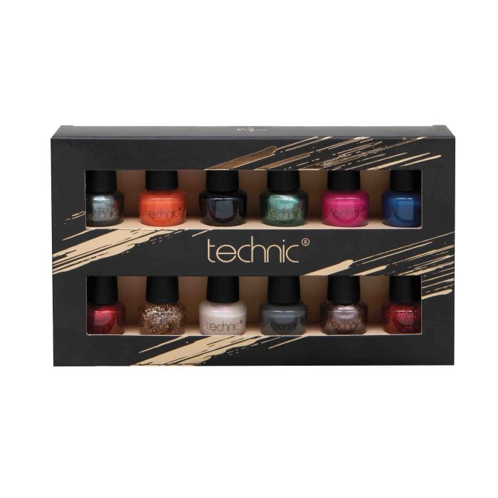 

Набор косметики Set de Minis Esmaltes de Uñas Varnish Technic, Set 12 Productos