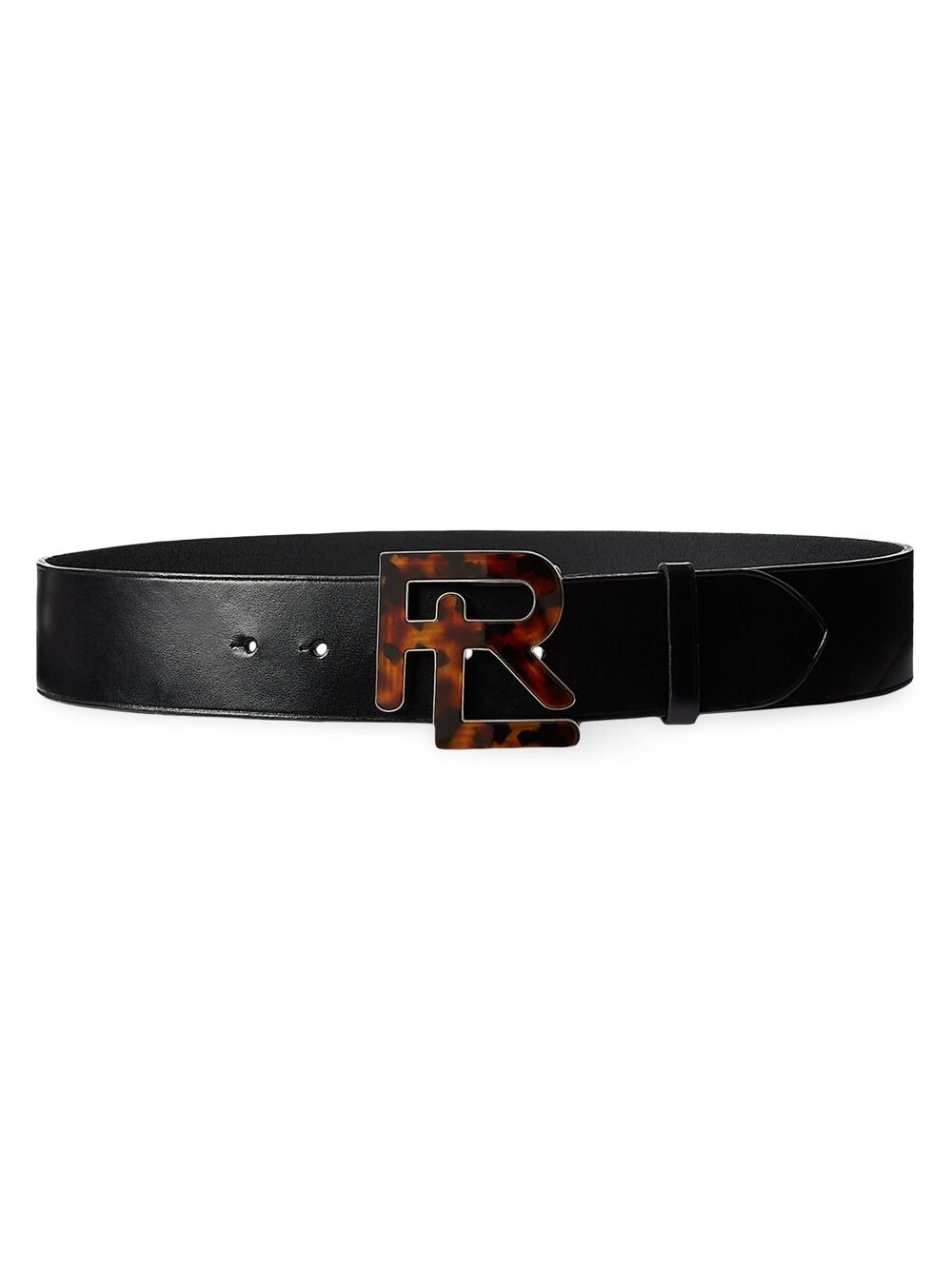 

Наборный кожаный ремень RL Ralph Lauren Collection, черный