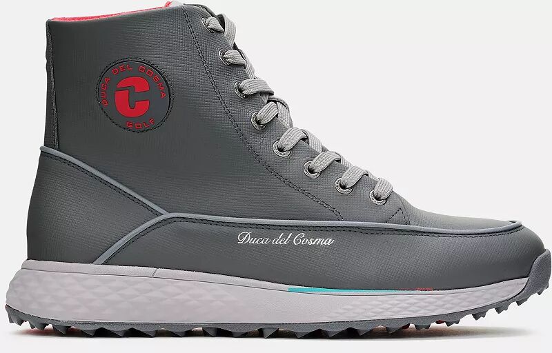 Мужские туфли для гольфа Duca Del Cosma Prato, темно-серый