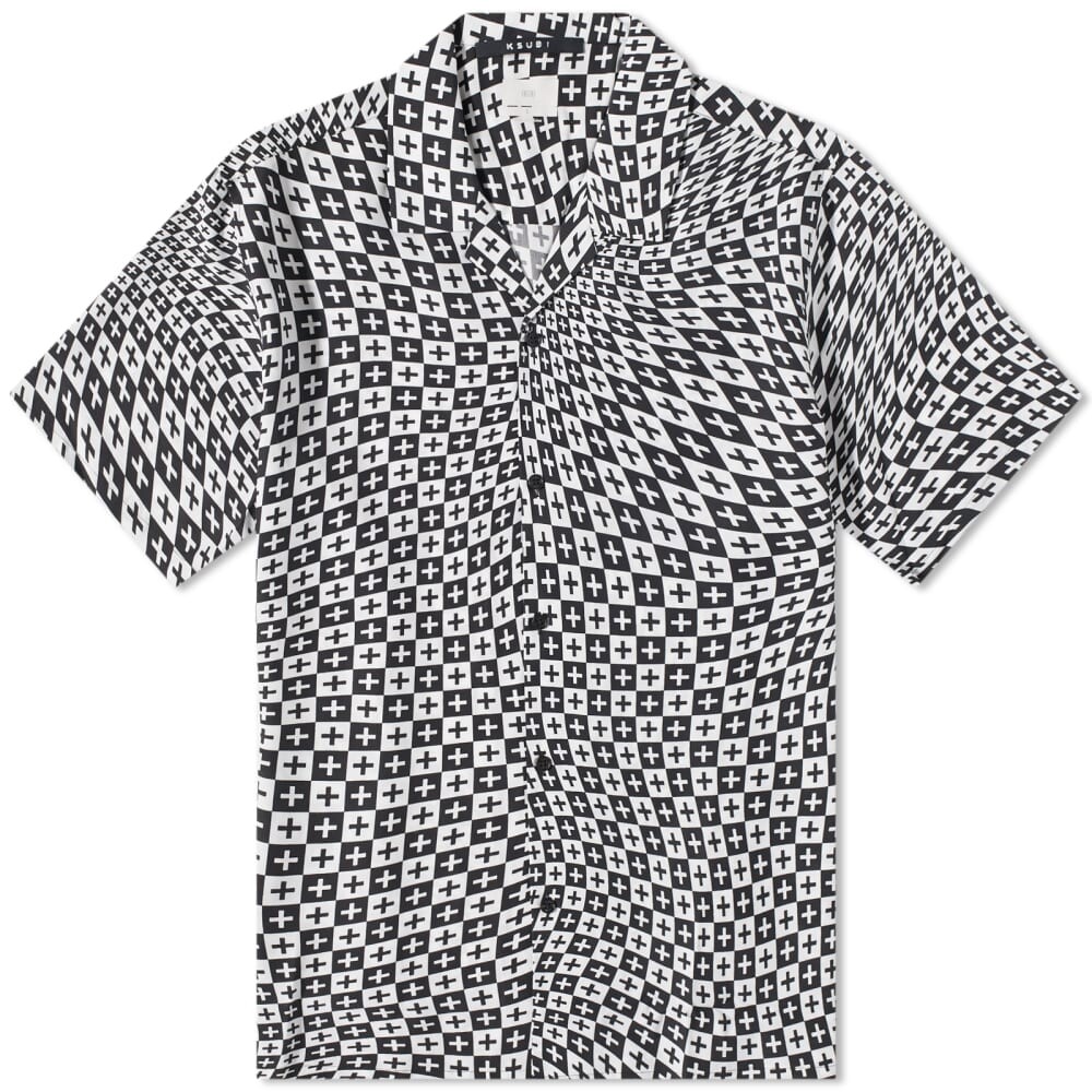 

Рубашка Ksubi Check Out для отдыха, черный