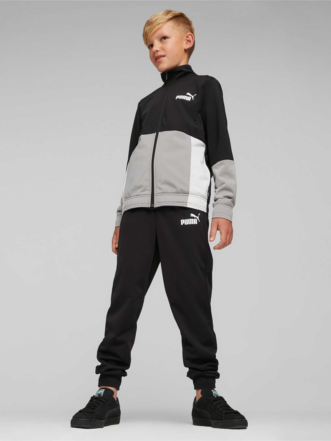 

Спортивный костюм Puma Colorblock Poly Suit cl B, черный