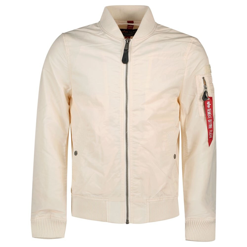 

Куртка Alpha Industries MA-1 LW Project R, белый