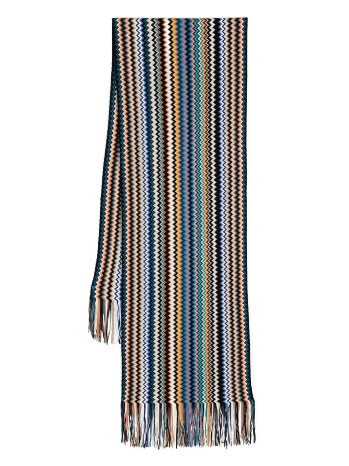 

Missoni шарф с узором зигзаг, мультиколор